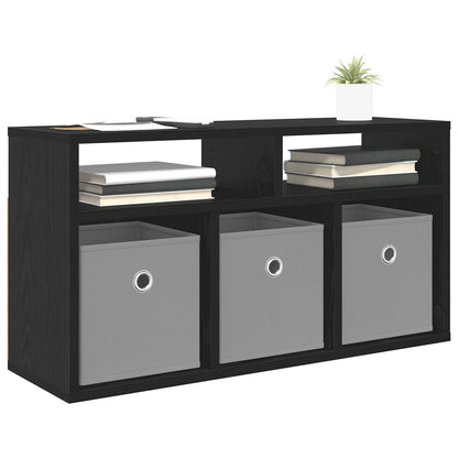 Lowboard con cassetto Rovere Nero 72 x 22,5 x 38 cm | homemem39