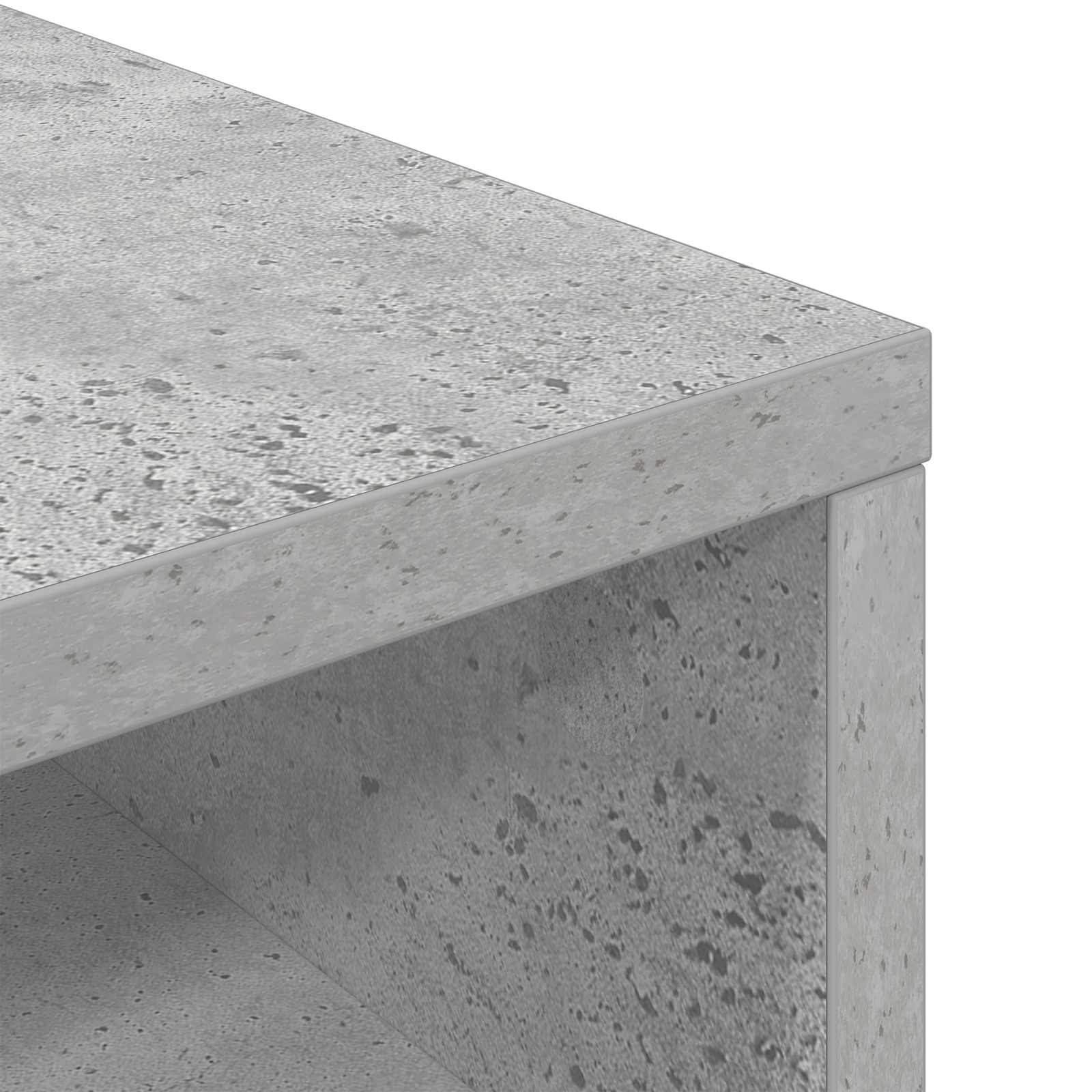 Lowboard con cassetto Grigio cemento 72 x 22,5 x 38 cm | homemem39