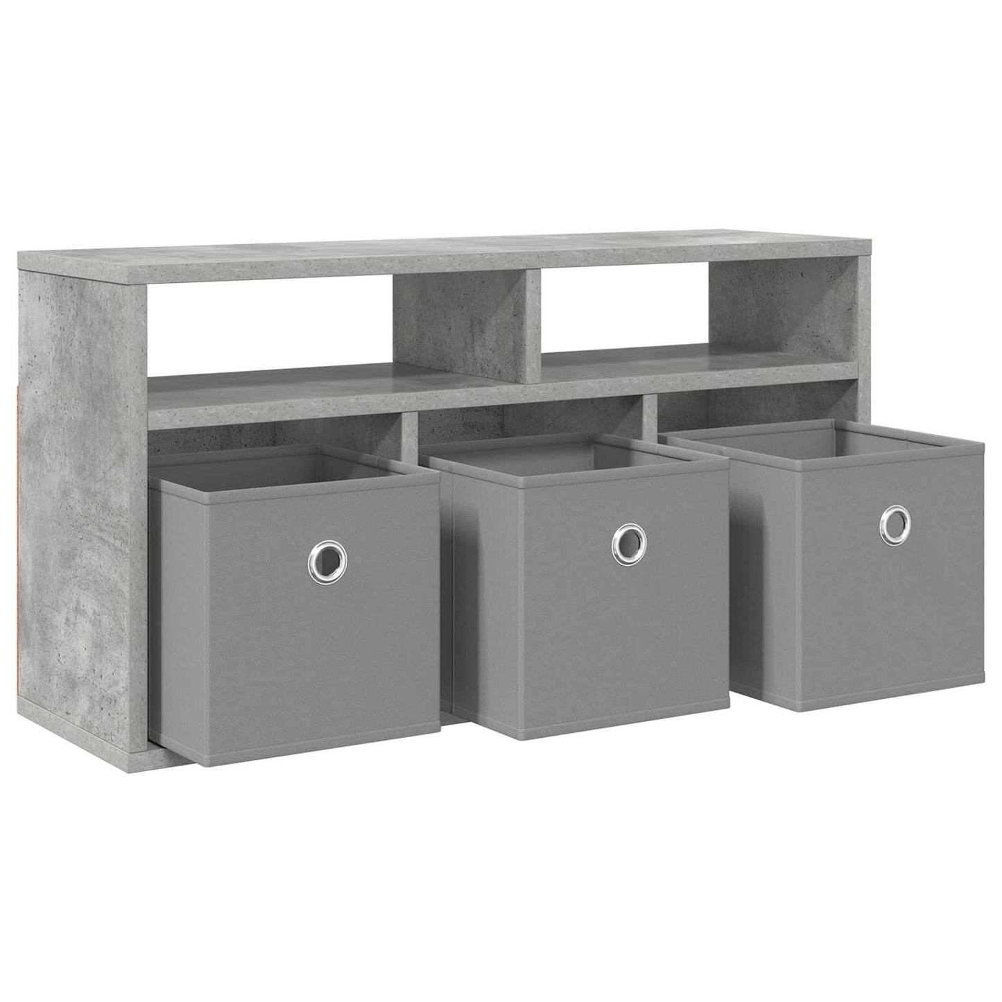 Lowboard con cassetto Grigio cemento 72 x 22,5 x 38 cm | homemem39