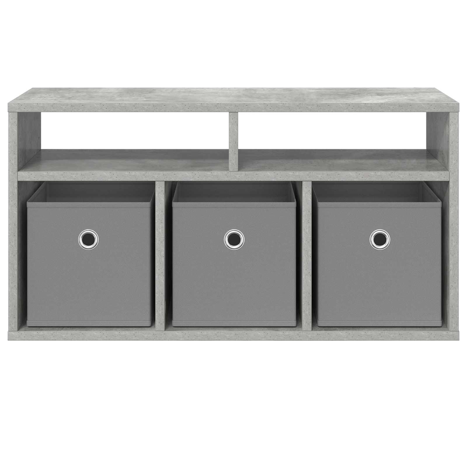Lowboard con cassetto Grigio cemento 72 x 22,5 x 38 cm | homemem39