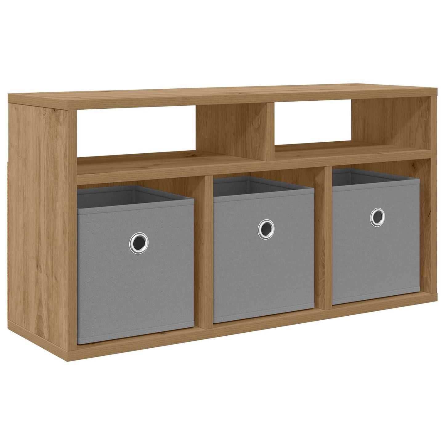 Lowboard con cassetto Rovere artigianale 72 x 22,5 x 38 cm