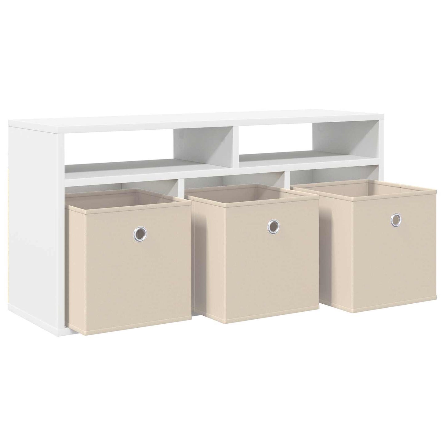 Lowboard con cassetto Bianco 87 x 27,5 x 43 cm | homemem39