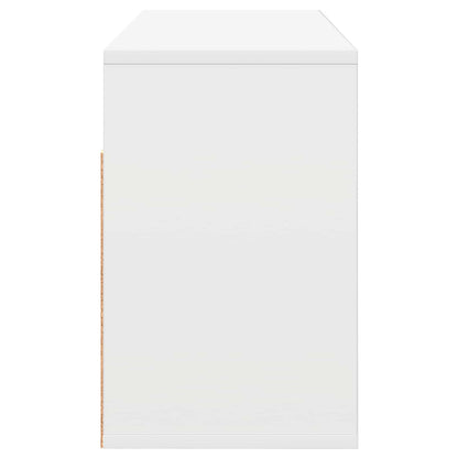 Lowboard con cassetto Bianco 87 x 27,5 x 43 cm | homemem39