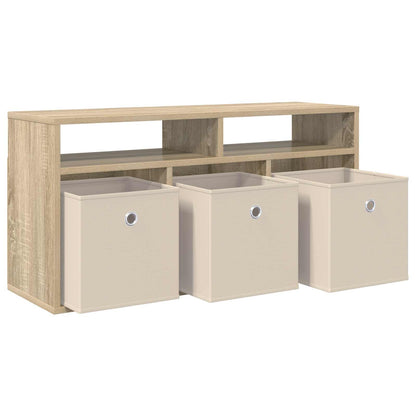 Lowboard con cassetto Rovere Sonoma 87 x 27,5 x 43 cm | homemem39