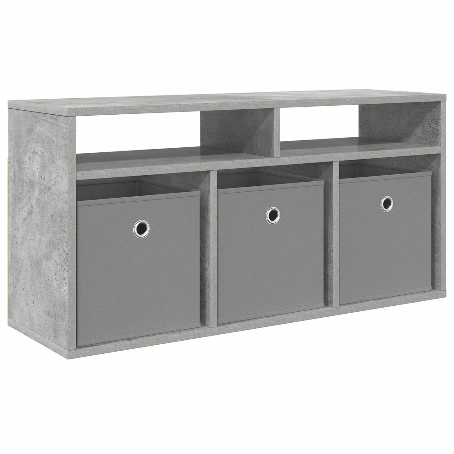 Lowboard con cassetto Grigio cemento 87 x 27,5 x 43 cm | homemem39