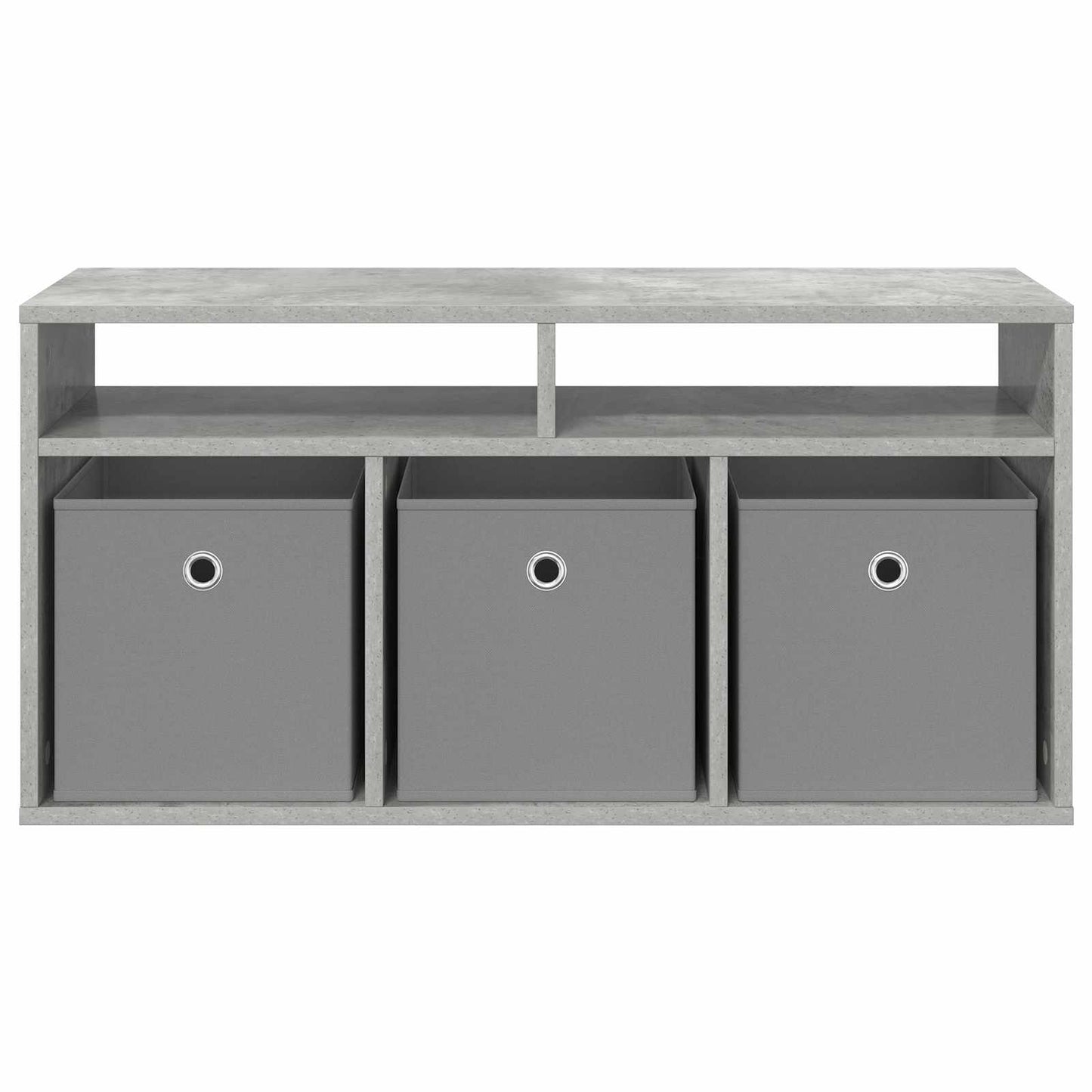 Lowboard con cassetto Grigio cemento 87 x 27,5 x 43 cm | homemem39