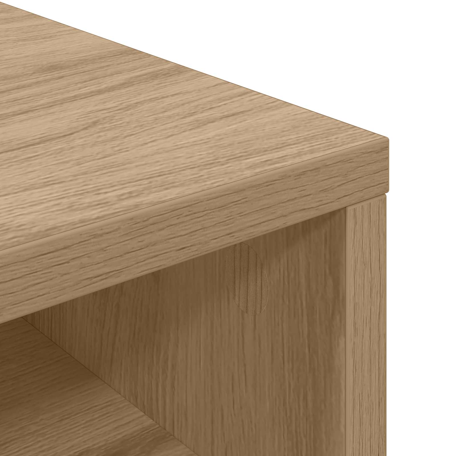 Lowboard con cassetto Rovere artigianale 87 x 27,5 x 43 cm | homemem39