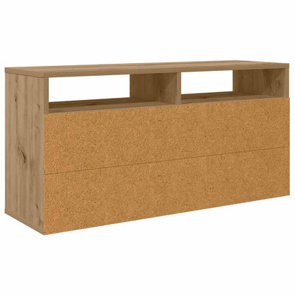 Lowboard con cassetto Rovere artigianale 87 x 27,5 x 43 cm | homemem39