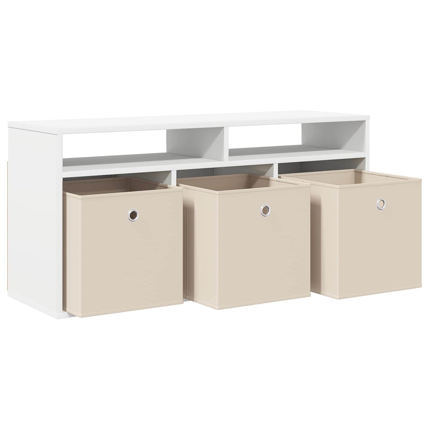 Lowboard con cassetto Bianco 102 x 32 x 48,5 cm | homemem39