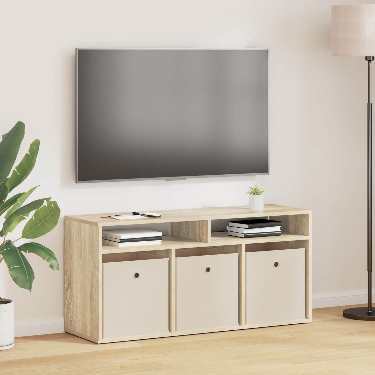 Lowboard con cassetto Rovere Sonoma 102 x 32 x 48,5 cm