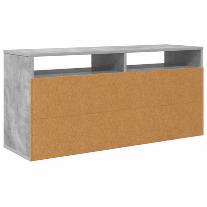 Lowboard con cassetto Grigio cemento 102 x 32 x 48,5 cm | homemem39