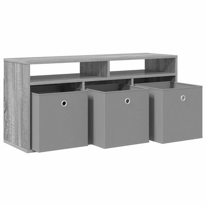 Lowboard con cassetto Grigio Sonoma 102 x 32 x 48,5 cm