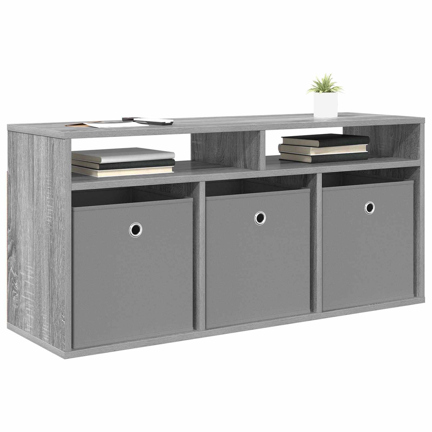 Lowboard con cassetto Grigio Sonoma 102 x 32 x 48,5 cm