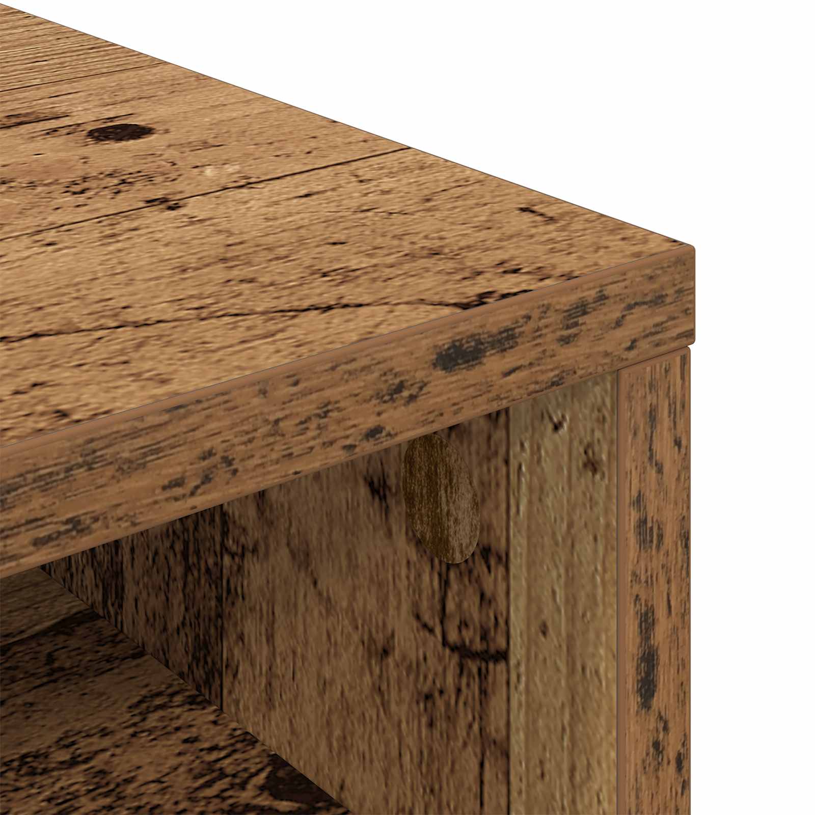 Lowboard con cassetto Legno vecchio 102 x 32 x 48,5 cm | homemem39