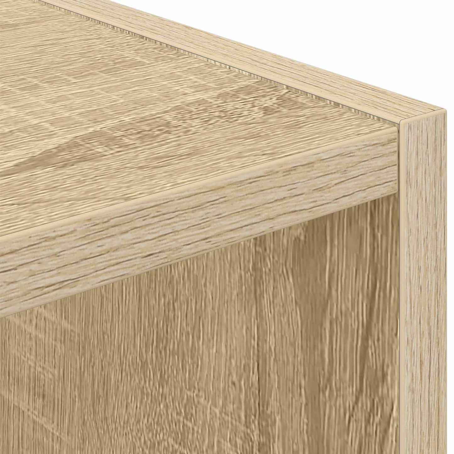 Comodino Rovere Sonoma 35 x 32 x 68,5 cm Legno multistrato | homemem39