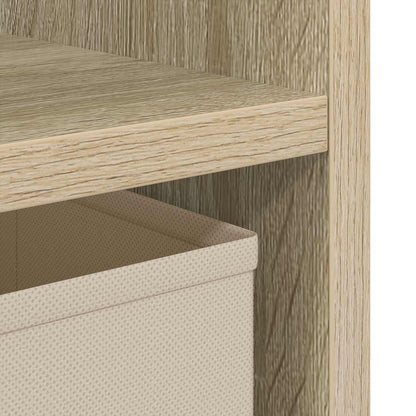 Comodino Rovere Sonoma 35 x 32 x 68,5 cm Legno multistrato | homemem39