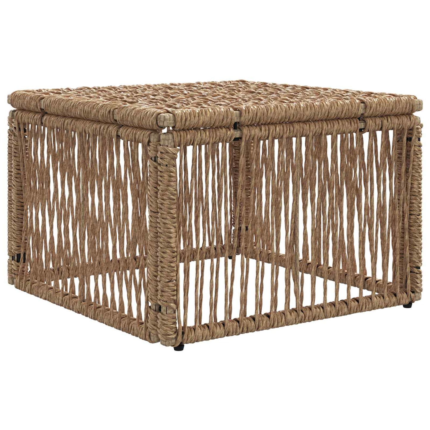 Poggiapiedi Beige polyrattan | homemem39