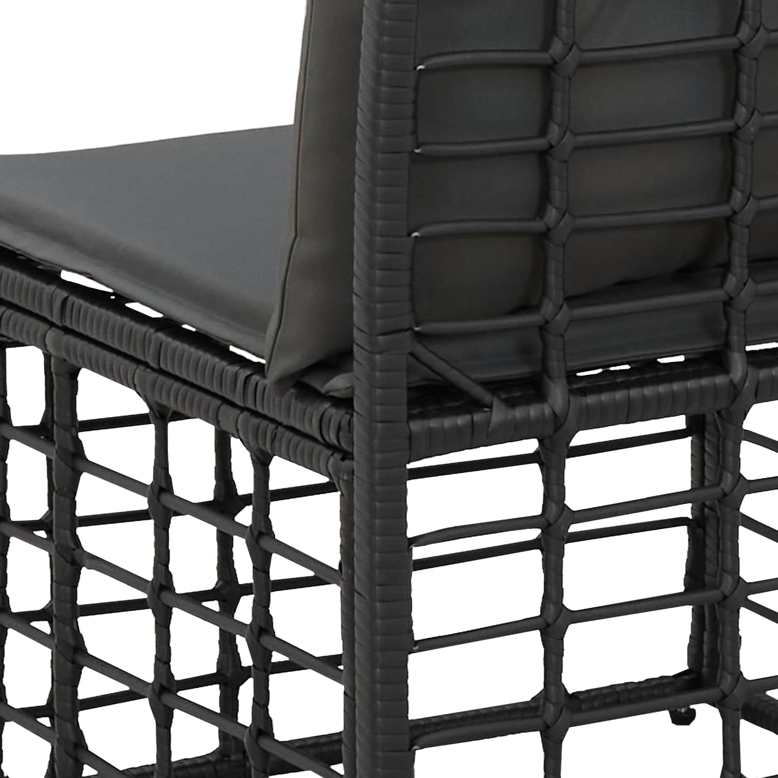 Divano da Giardino 4 Posti Senza Braccioli 4 pcs | homemem39