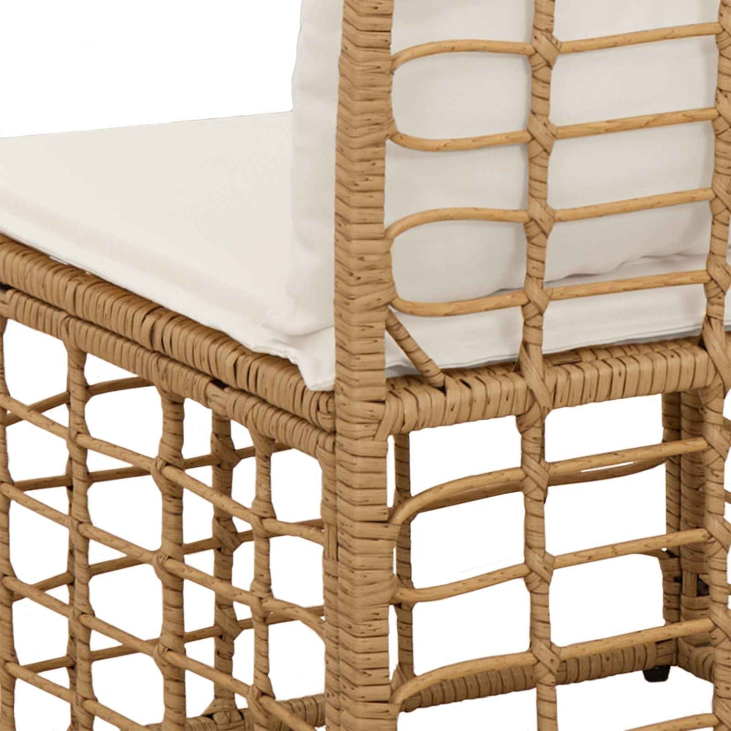 Divano da Giardino 4 Posti Senza Braccioli 4 pcs | homemem39