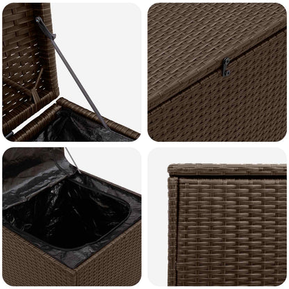 Scatola per Cuscini 55 x 55 x 69 cm acciaio | homemem39