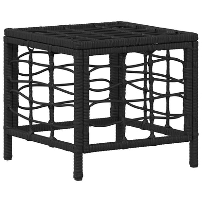Set da Pranzo per Giardino con cuscino 3 pcs Nero e Grigio | homemem39