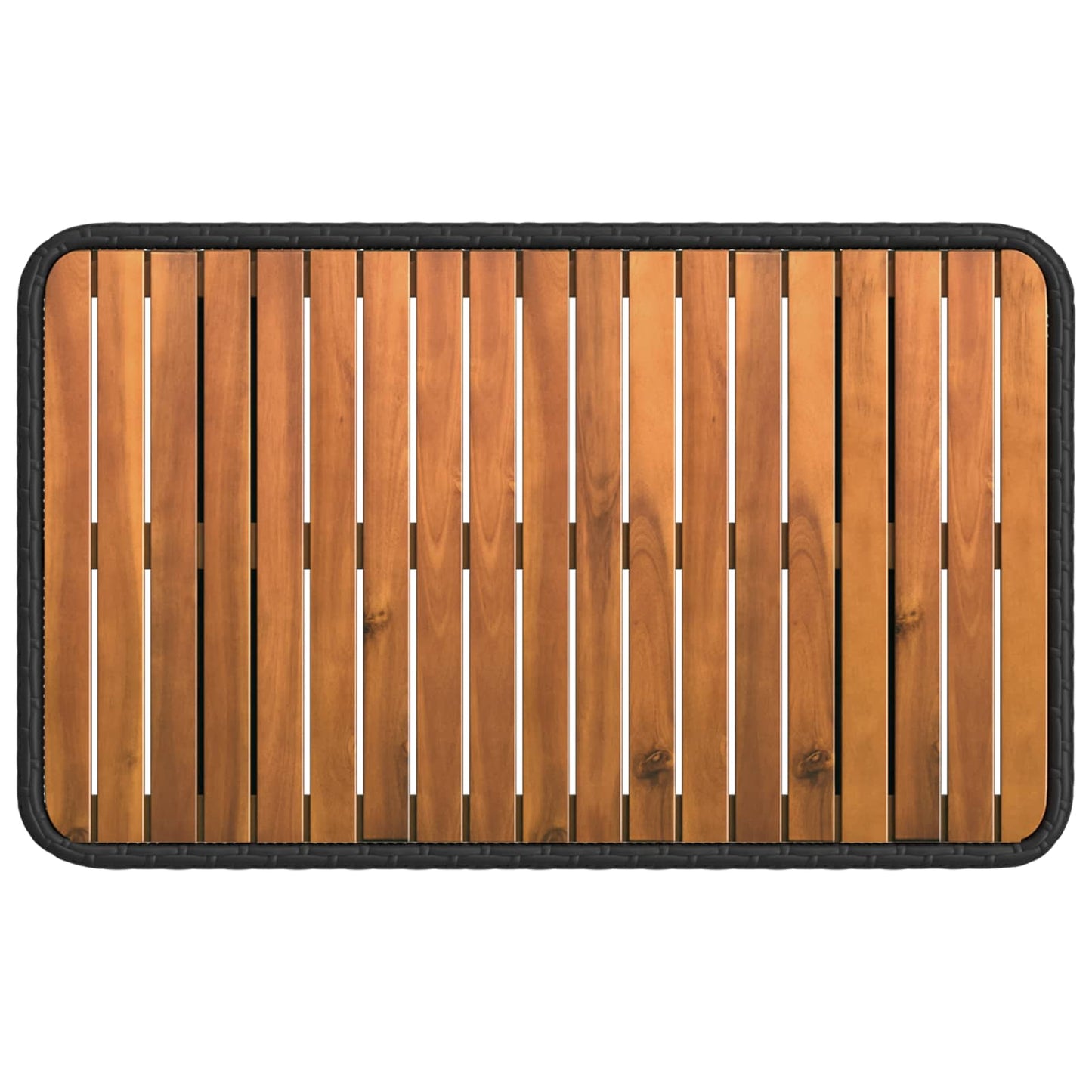 Set da Pranzo per Giardino con cuscino 3 pcs Nero e Grigio | homemem39