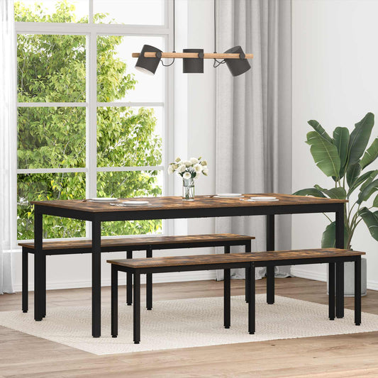 Tavoli da pranzo 2 pcs 180 x 90 x 75 cm Legno multistrato