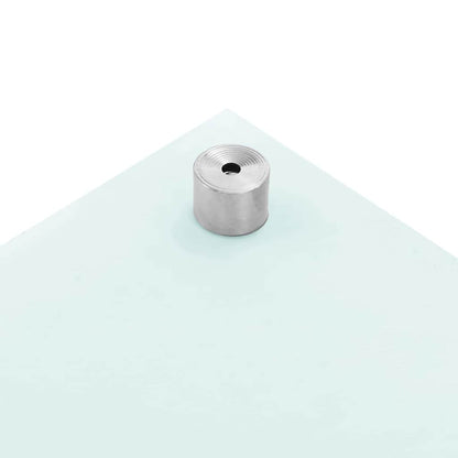 Schienale da cucina 2 pcs Bianco 90 x 60 cm vetro temperato | homemem39