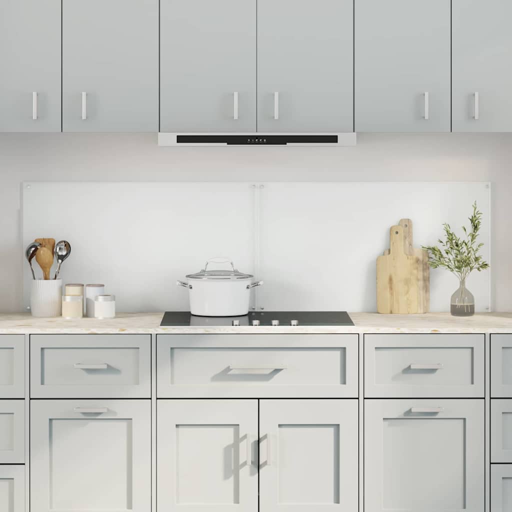 Rivestimento da Cucina 2 pcs Trasparente 90 x 50 cm