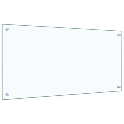 Rivestimento da Cucina 2 pcs Trasparente 100 x 50 cm