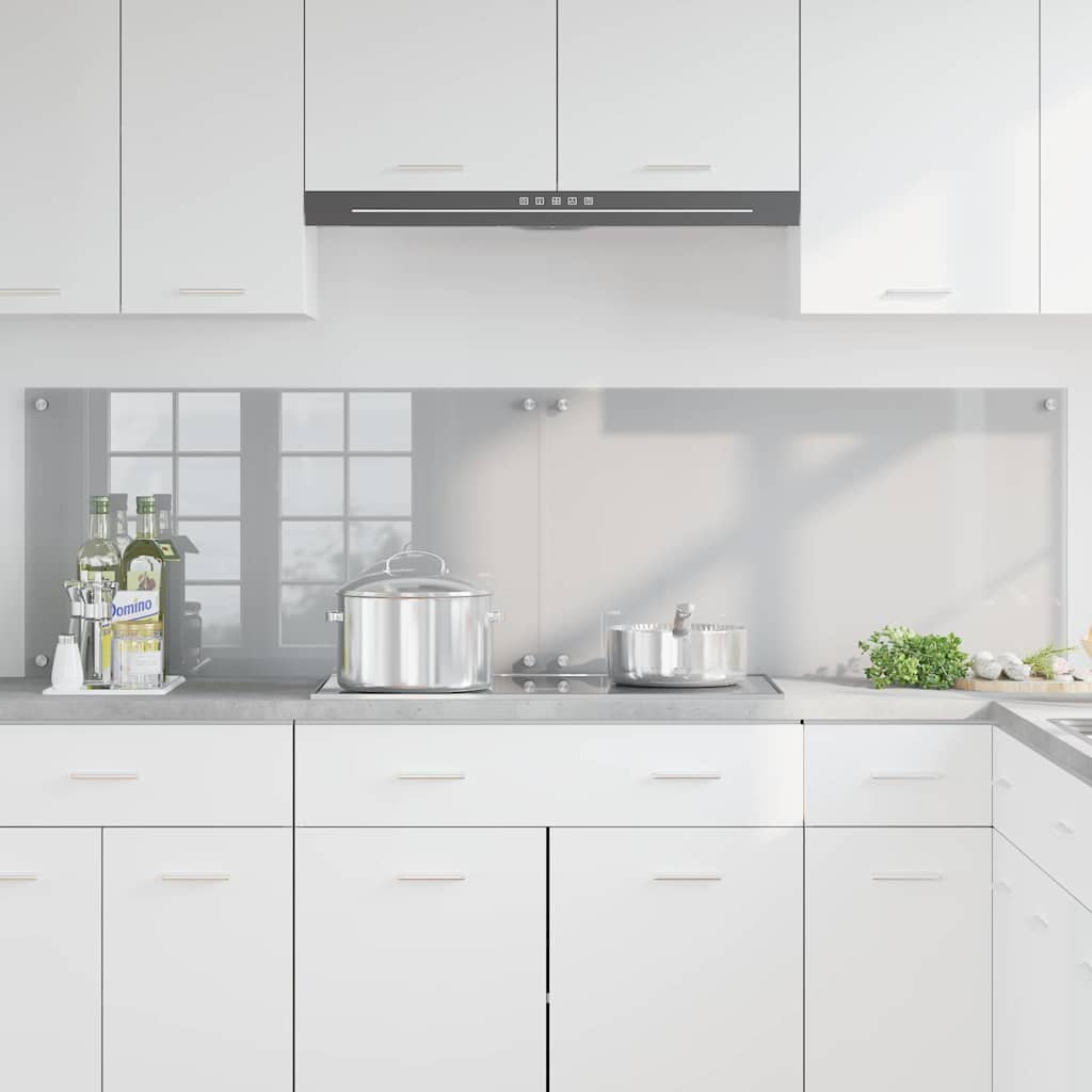 Schienale da cucina 2 pcs Grigio chiaro 90 x 50 cm | homemem39