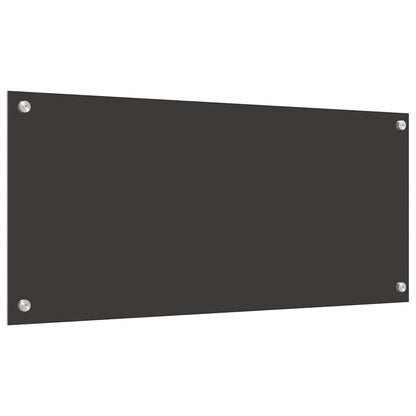 Rivestimento da Cucina 2 pcs Grigio scuro 90 x 40 cm