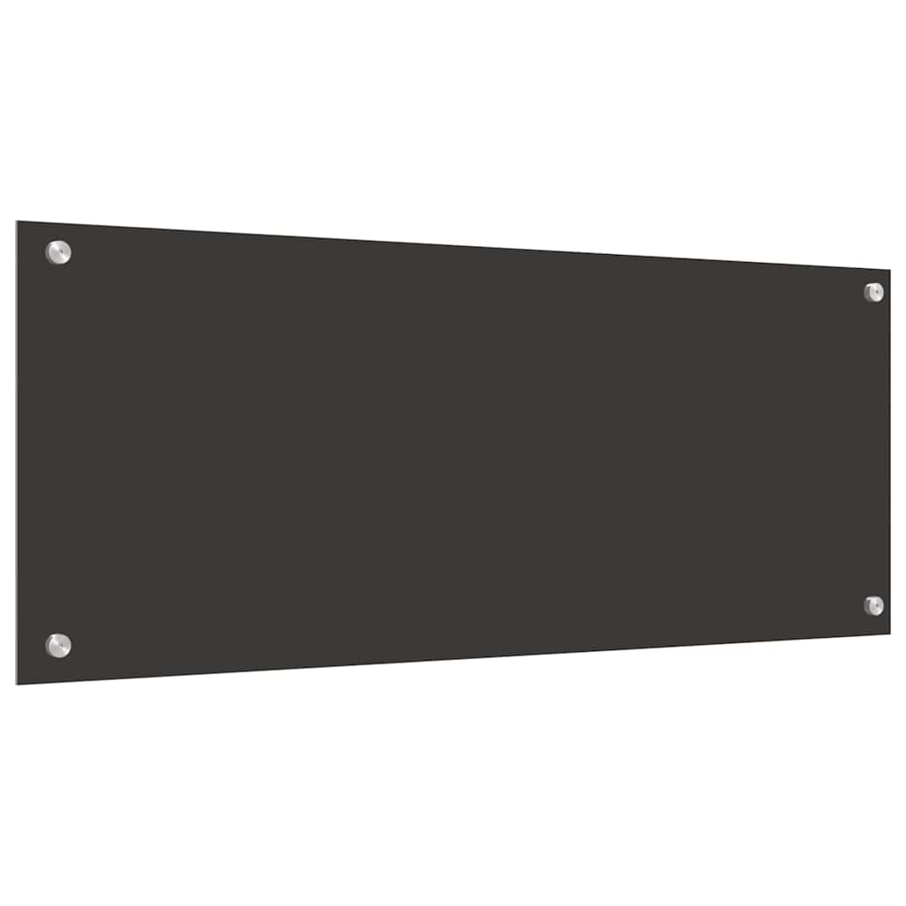 Rivestimento da Cucina 2 pcs Grigio scuro 100 x 40 cm