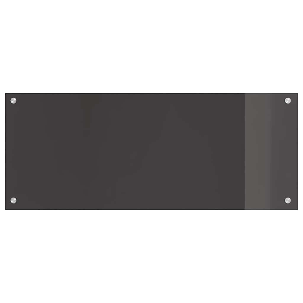 Rivestimento da Cucina 2 pcs Grigio scuro 100 x 40 cm