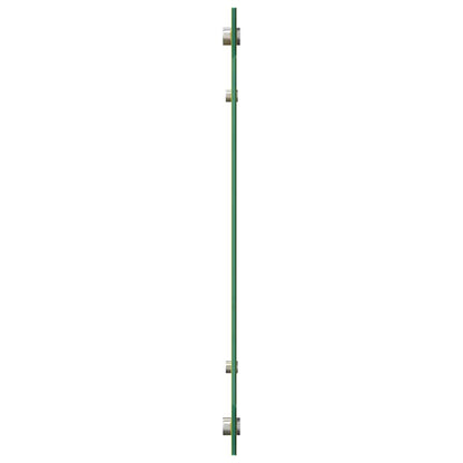 Rivestimento da Cucina 2 pcs Giallo 100 x 50 cm vetro temperato