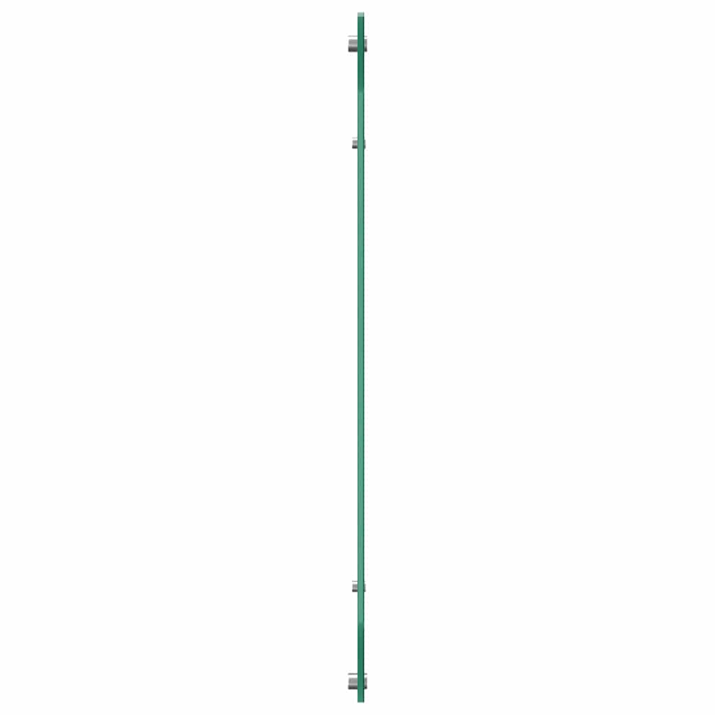 Schienale da cucina 2 pcs Bianco 110 x 60 cm vetro temperato | homemem39