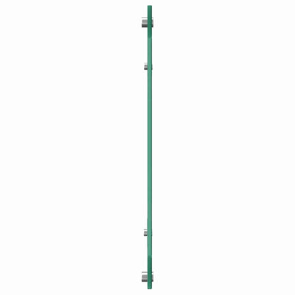 Schienale da cucina 2 pcs Bianco 120 x 40 cm vetro temperato | homemem39