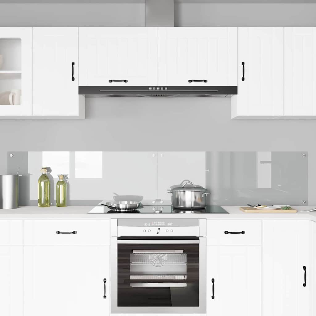 Rivestimento da Cucina 2 pcs Trasparente 110 x 40 cm