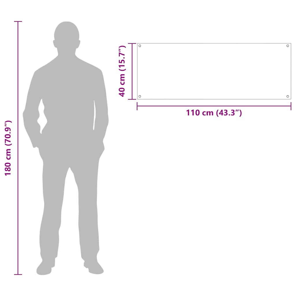 Rivestimento da Cucina 2 pcs Trasparente 110 x 40 cm