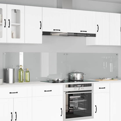 Schienale da cucina 2 pcs Trasparente 120 x 50 cm | homemem39