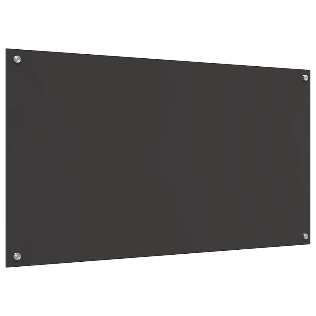 Rivestimento da Cucina 2 pcs Grigio scuro 110 x 60 cm