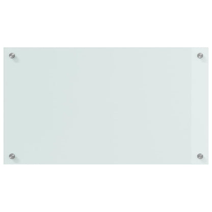 Rivestimento da Cucina 2 pcs Bianco 70 x 40 cm vetro temperato