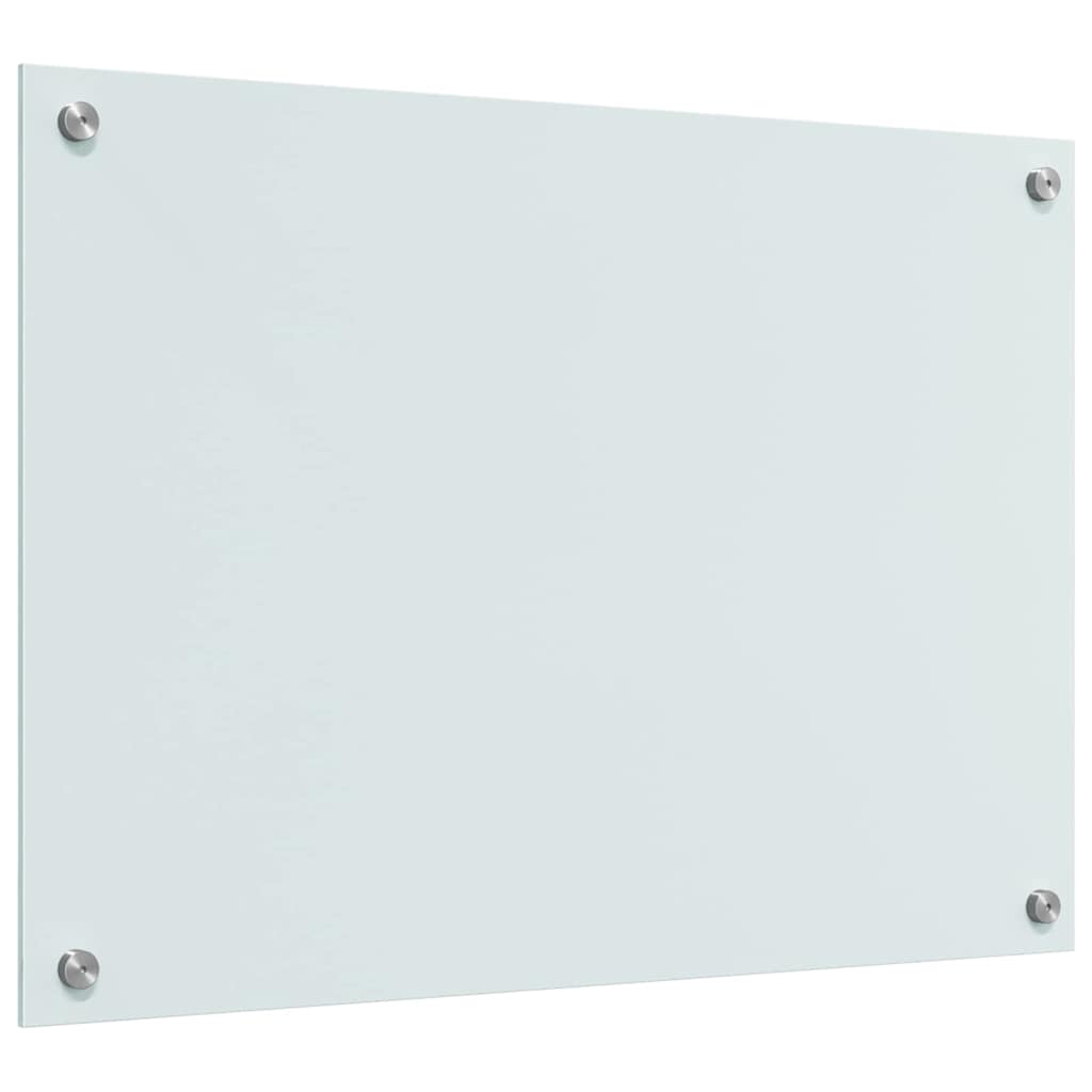 Rivestimento da Cucina 2 pcs Bianco 70 x 50 cm vetro temperato