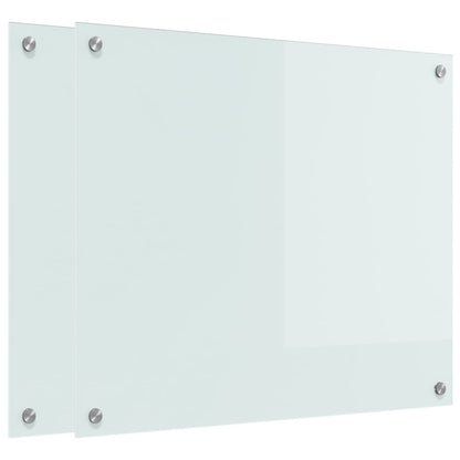 Rivestimento da Cucina Bianco 70 x 60 cm vetro temperato