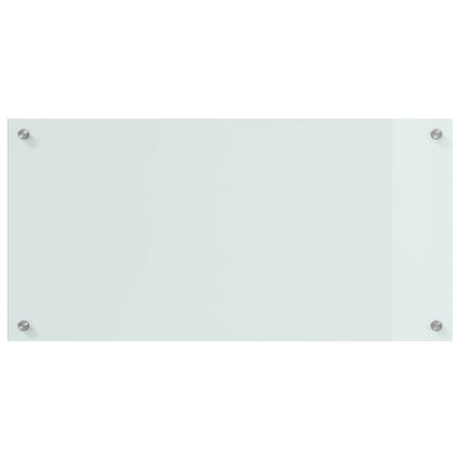 Rivestimento da Cucina Bianco 80 x 40 cm vetro temperato
