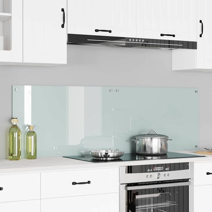 Schienale da cucina 2 pcs Bianco 80 x 50 cm vetro temperato | homemem39