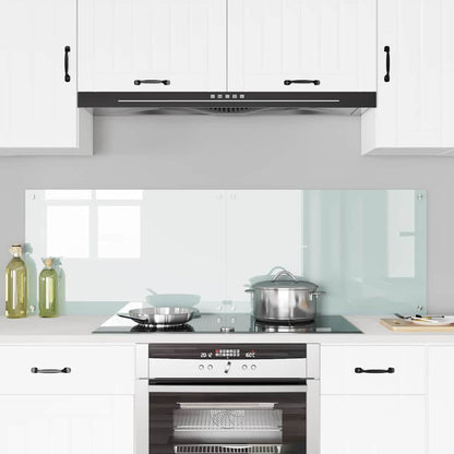 Schienale da cucina 2 pcs Bianco 80 x 50 cm vetro temperato | homemem39