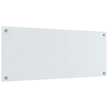 Rivestimento da Cucina Bianco 100 x 40 cm vetro temperato