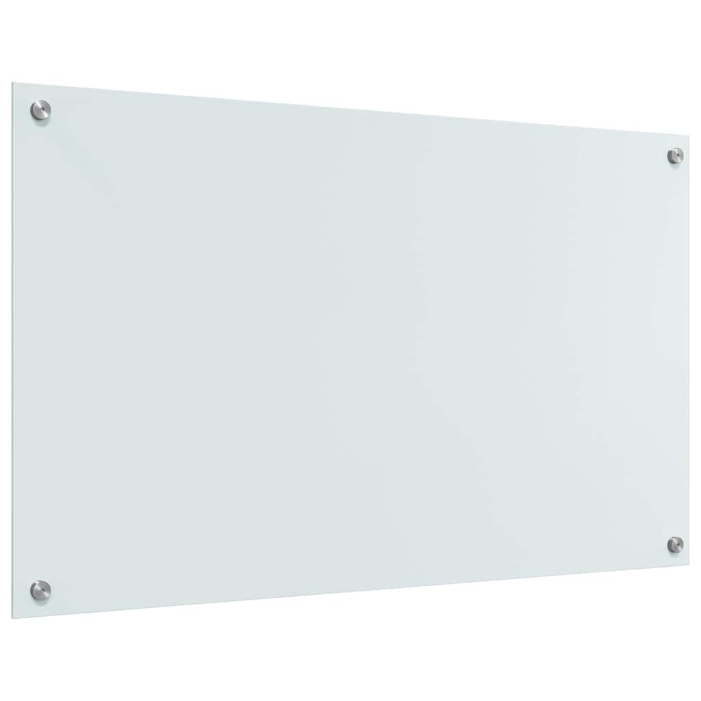 Rivestimento da Cucina Bianco 100 x 60 cm vetro temperato