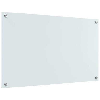 Rivestimento da Cucina Bianco 100 x 60 cm vetro temperato